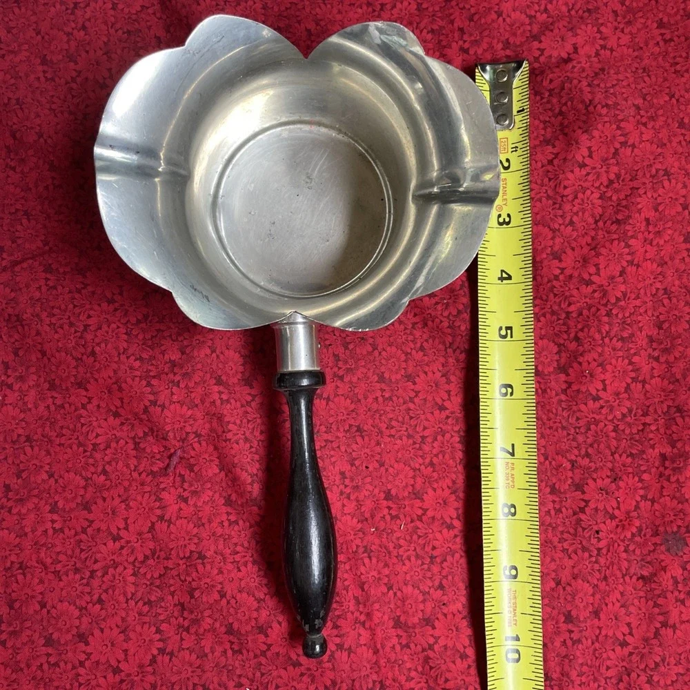 Queen Art Lotus Flower Gravy Boat‎ No. 105 Handmade Danish Quality Pewter